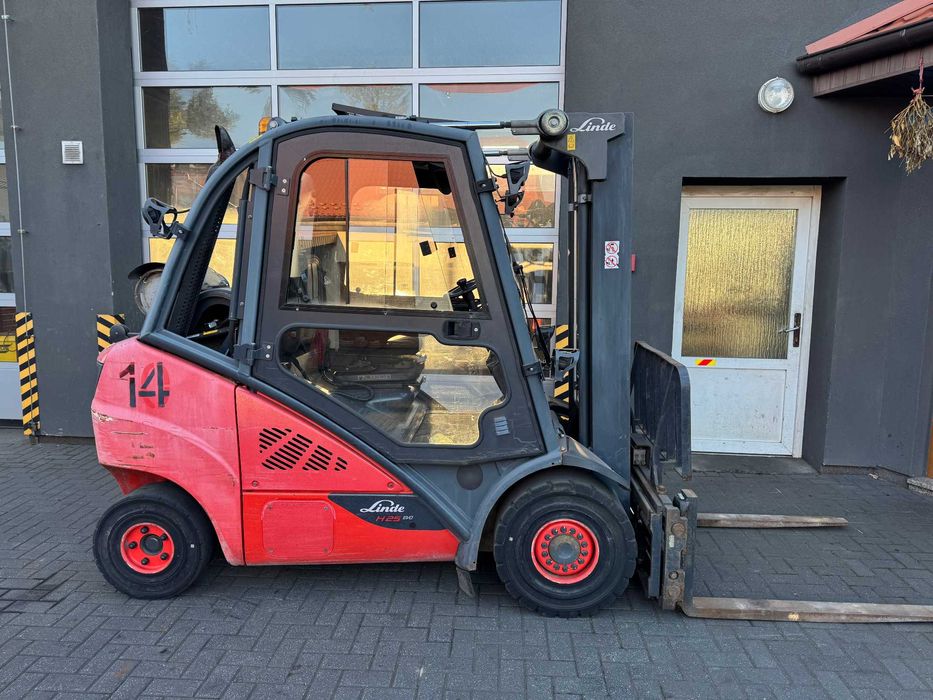 Wózek widłowy Linde H25T-02600 rok 2018 TRIPLEX WOLNY SKOK KABINA 747