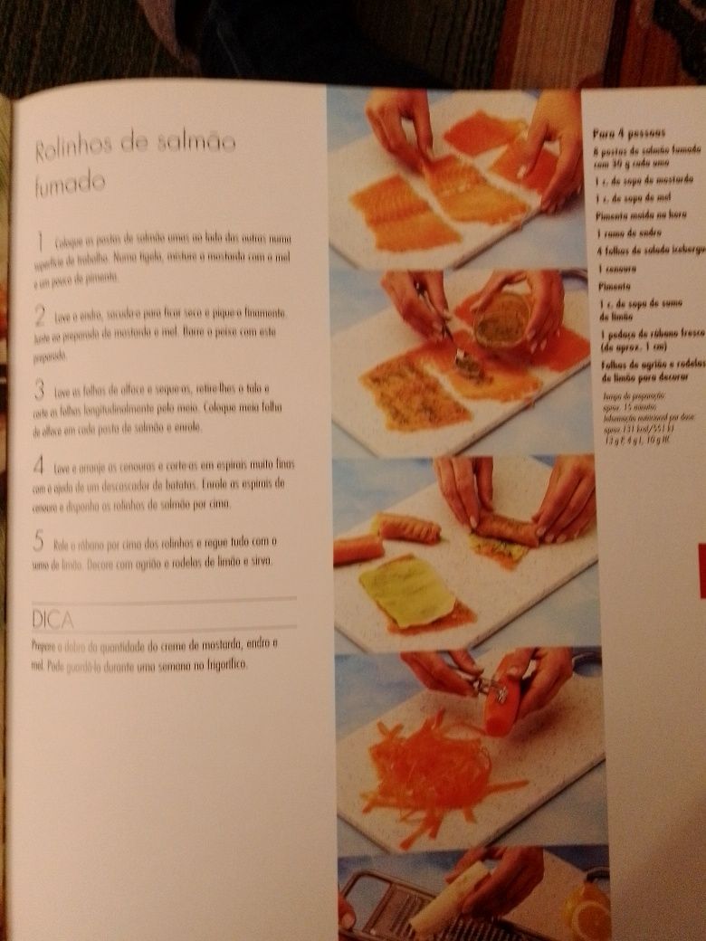 Livro de culinária ( novo)