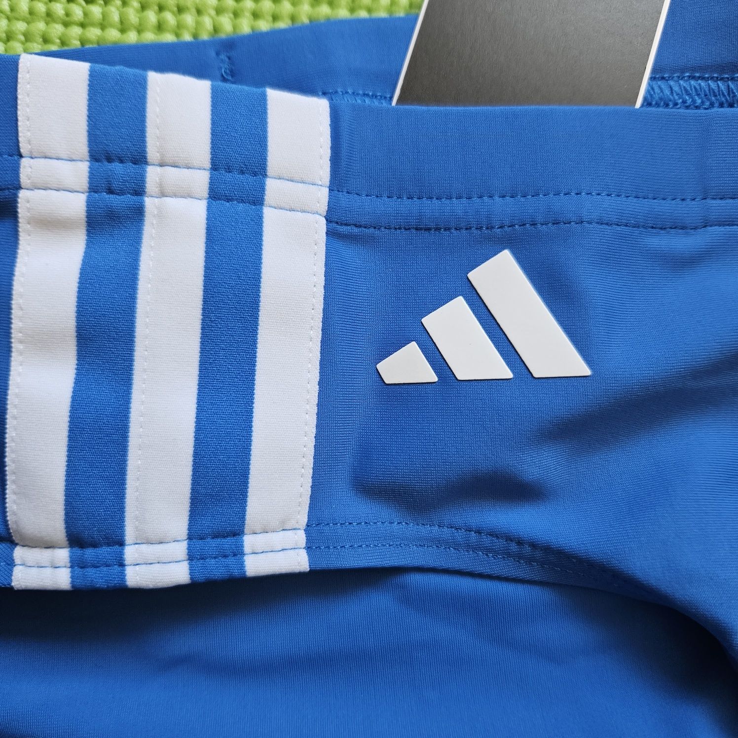 Плавки Adidas Blue Performance  Classic  3- stripes swim trunks