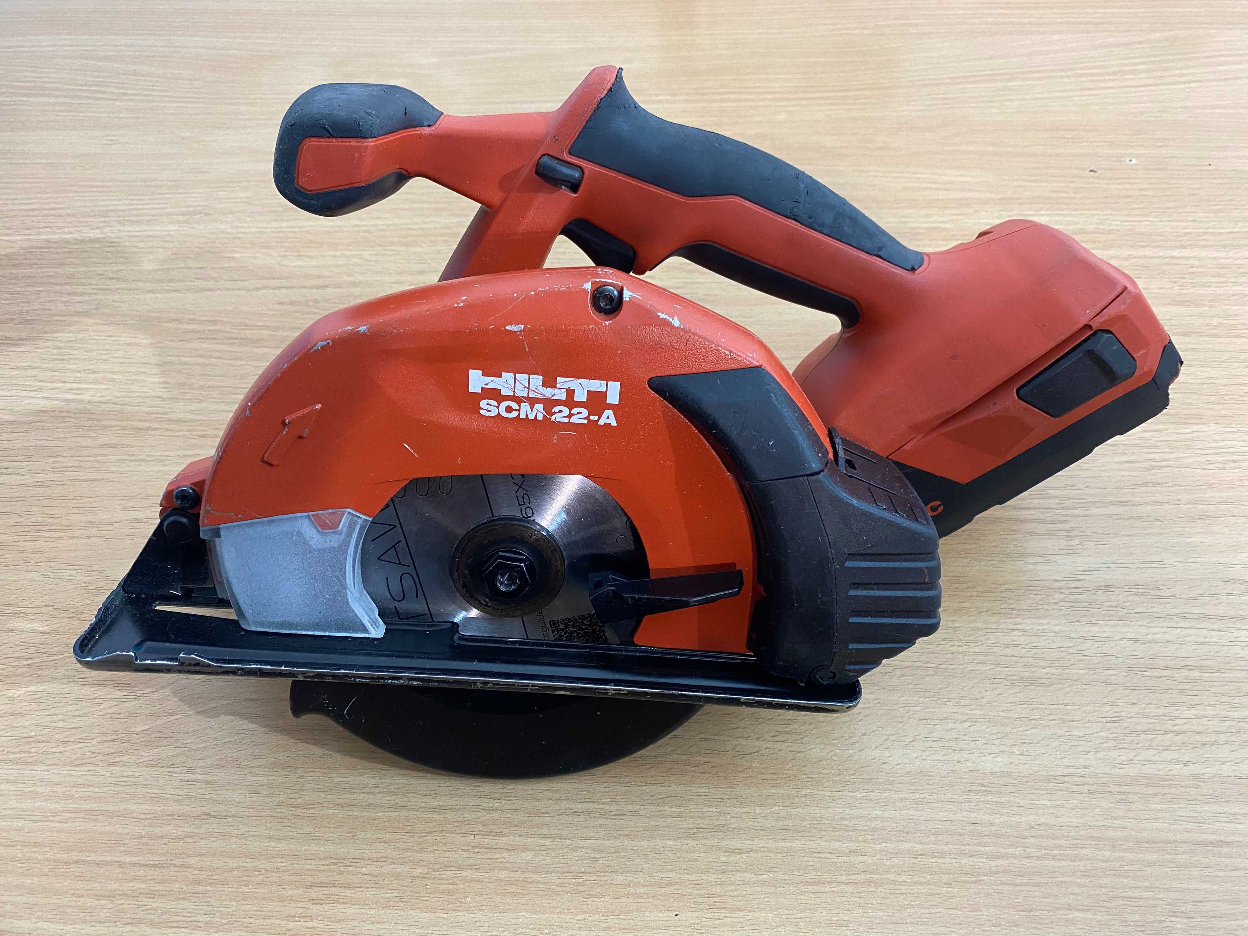Pilarka piła tarczowa HILTI SCM 22-A + B22/4.0Ah 2021 rok hilti