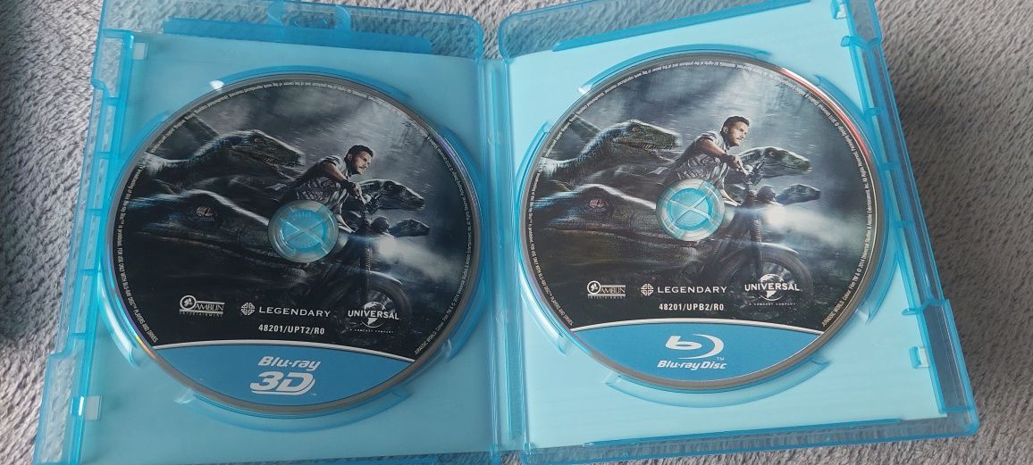 Jurassic World 3d 2d blu ray