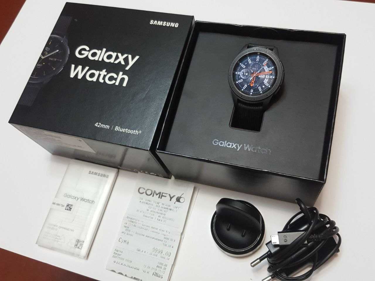 Смарт годинник Samsung Watch R810 42 мм Офіціал! Як нові!