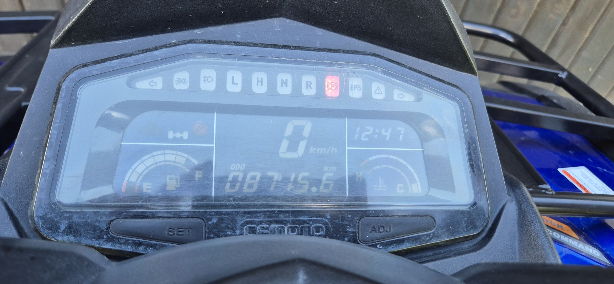 Cf Moto 800 Terralander, zarejestrowany+pług do śniegu,kat.B