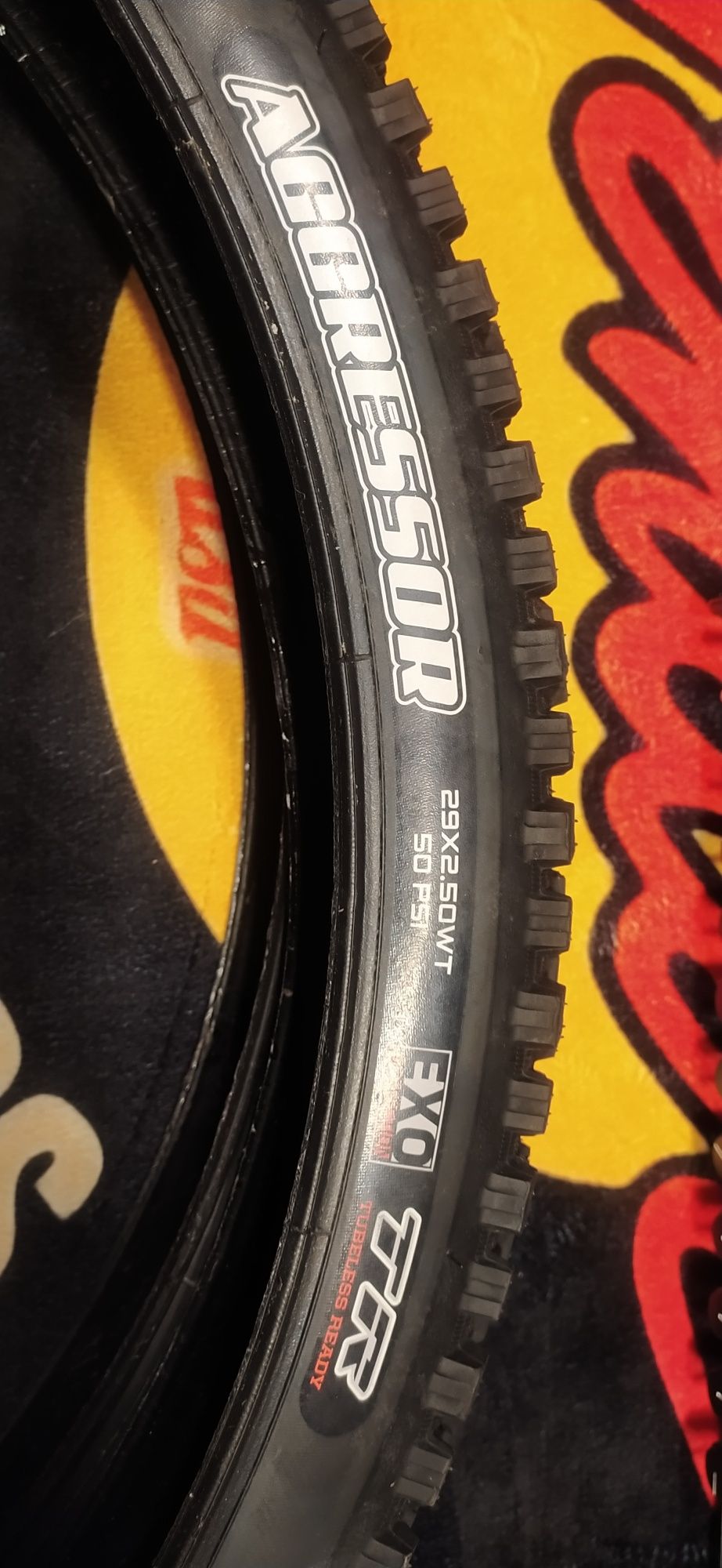 Opony mtb zwijane tubeless Maxxis Agressor 29 x 2.5 komplet