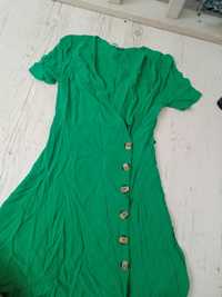 Sukienka damska zielona