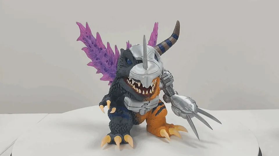 Mechagodzilla Chibi Godzilla (Multi-peças)