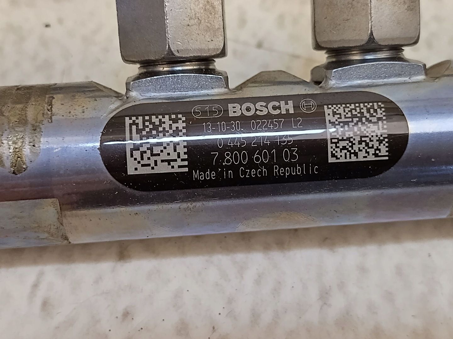 BMW 4 F36 2.0 DIESEL N47D20C LISTWA WTRYSKOWA CZUJNIKI 780060103