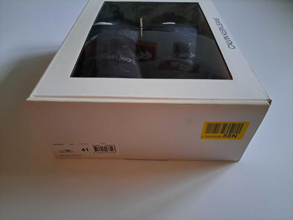 Calvin Klein Jeans kapcie rozmiar 41 NOWE