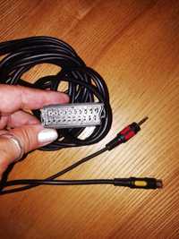 kabel euro chinch 3 m