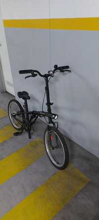 Bicicleta BTWIN dobrável