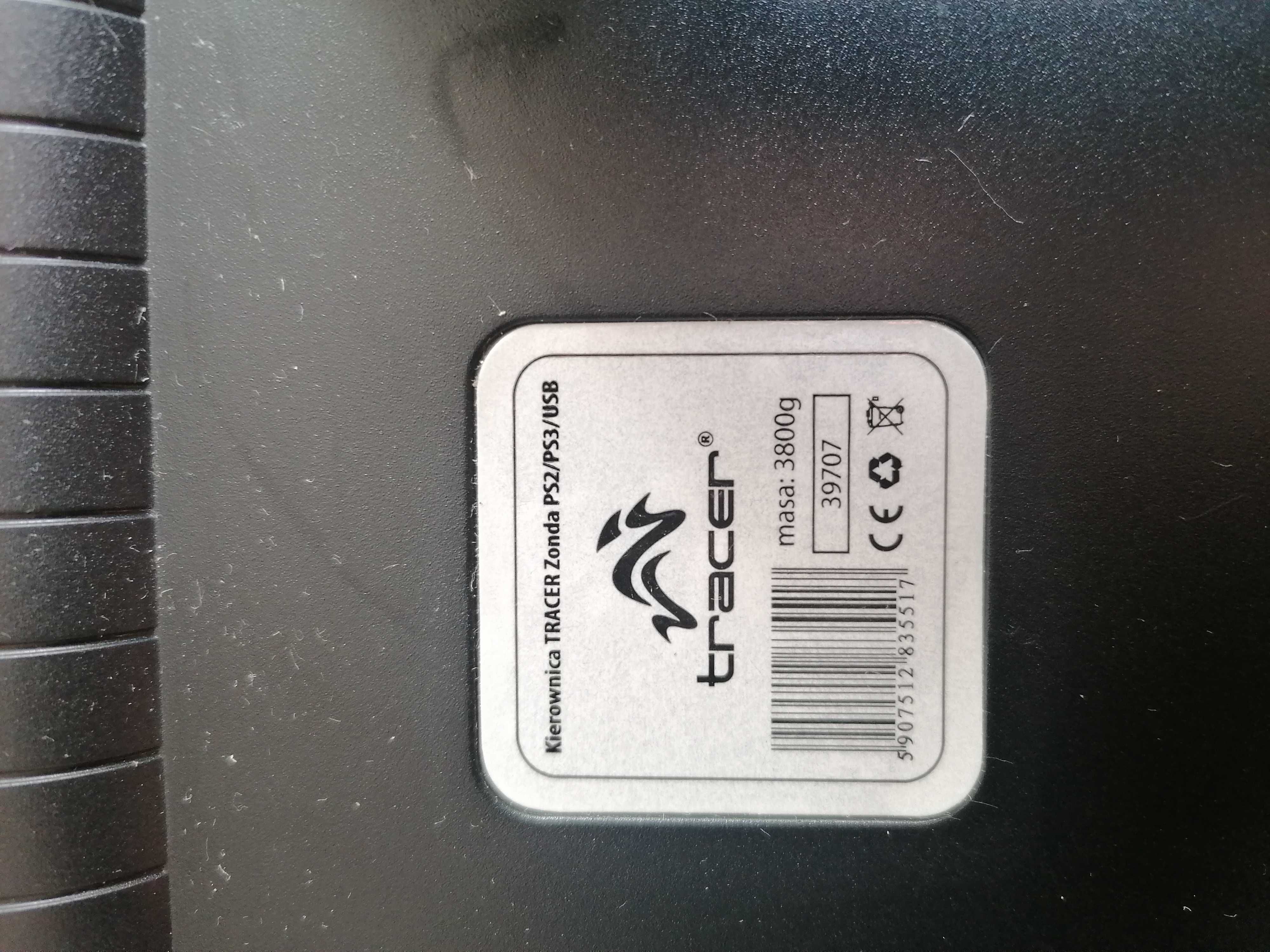 Kierownica Tracer Zonda PC/PS2/PS3