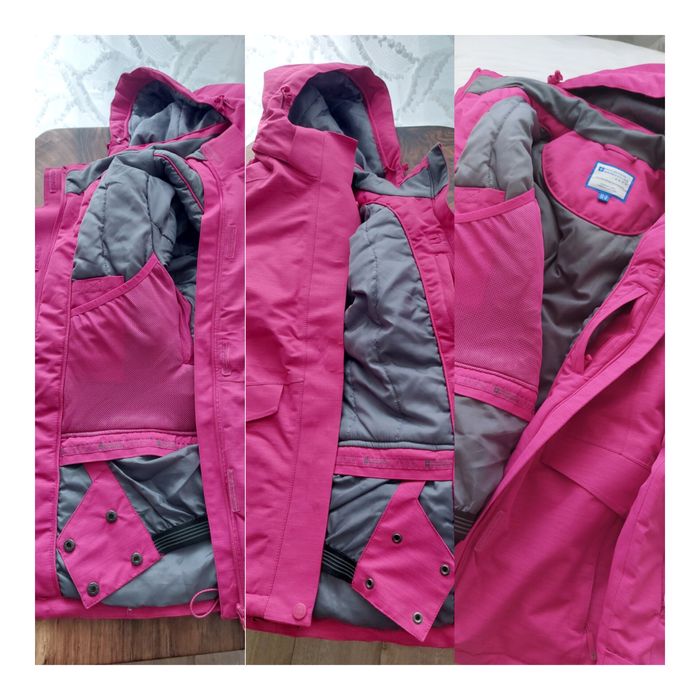Kurtka narciarska zimowa sportowa damska MOUNTAIN WAREHOUSE róż roz.10