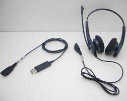 fone de ouvido tipo profissional call center Jabra LINK230 sem ruídos