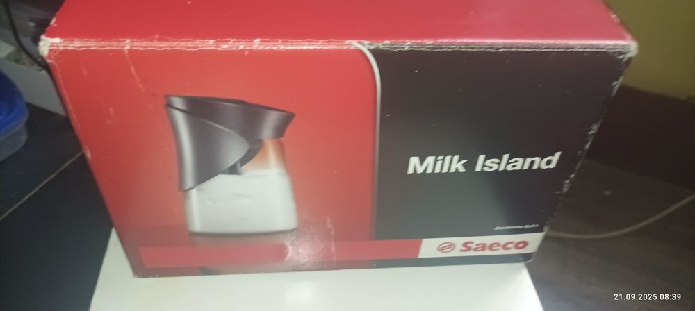 Saeco Milk Island, czyli przystawka do spieniania mleka,