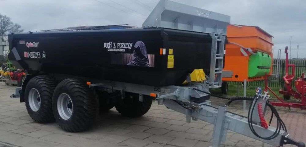 Cynkomet T617/6  Przyczepa skorupowa tandem T 617/6 „DUCH PUSZCZY” CYNKOMET