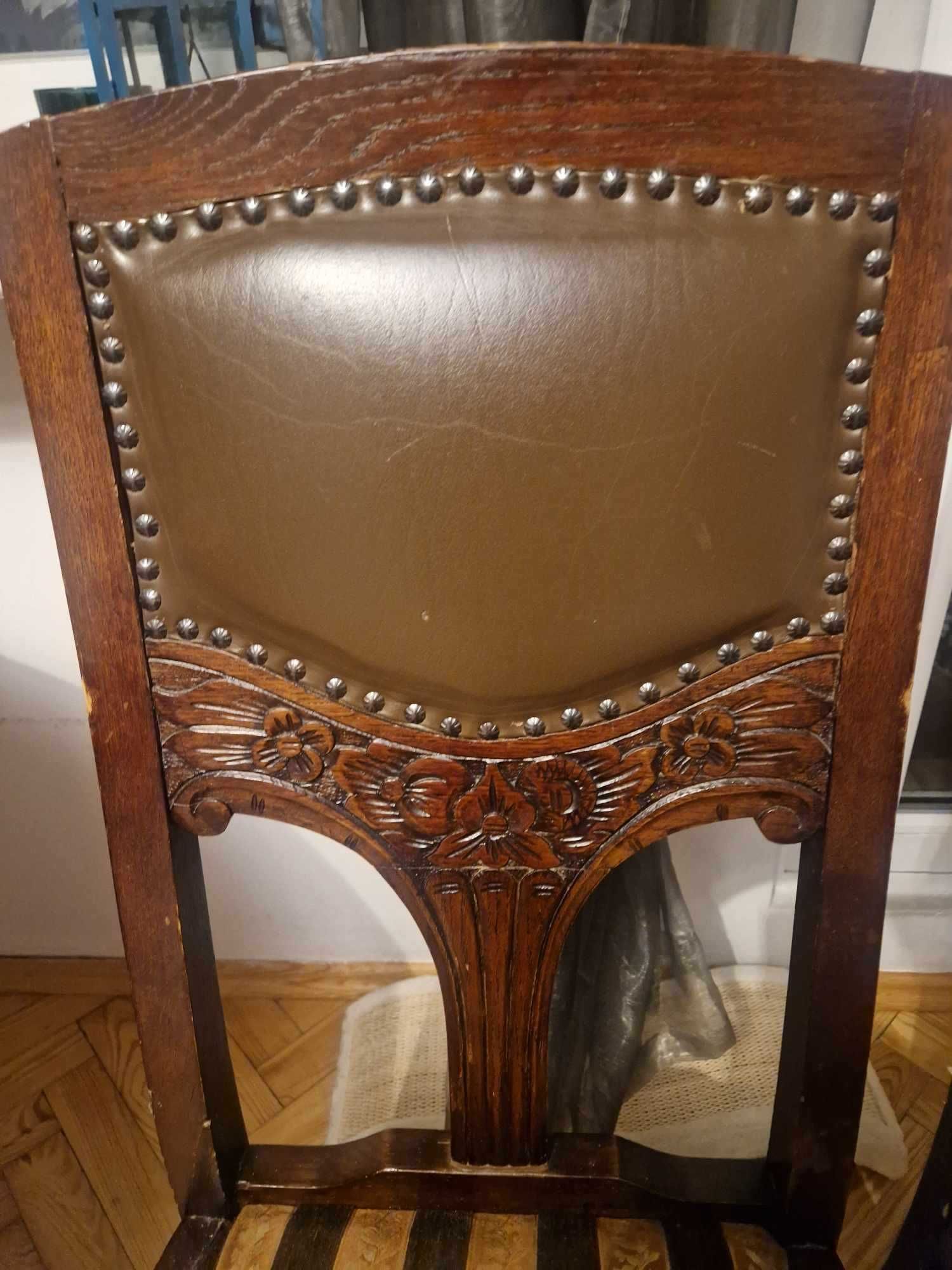 4 antyczne  krzesła ( po renowacji)