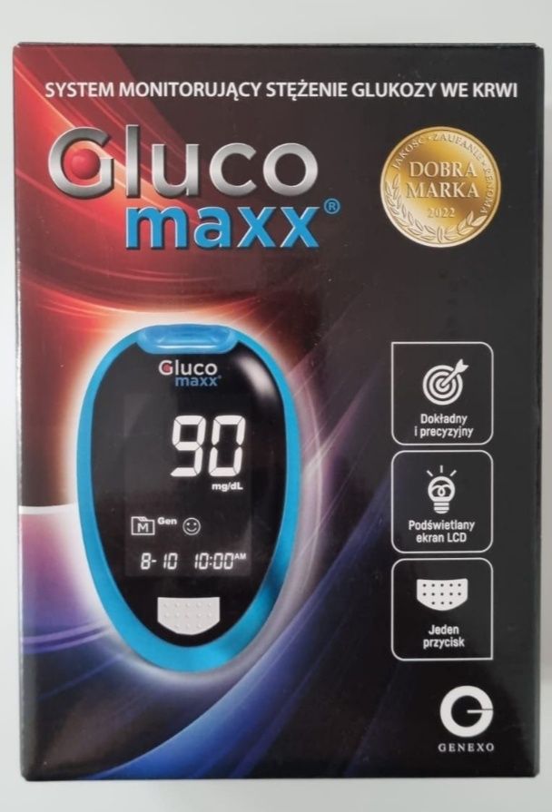 NOWY Glukometr Gluco Maxx