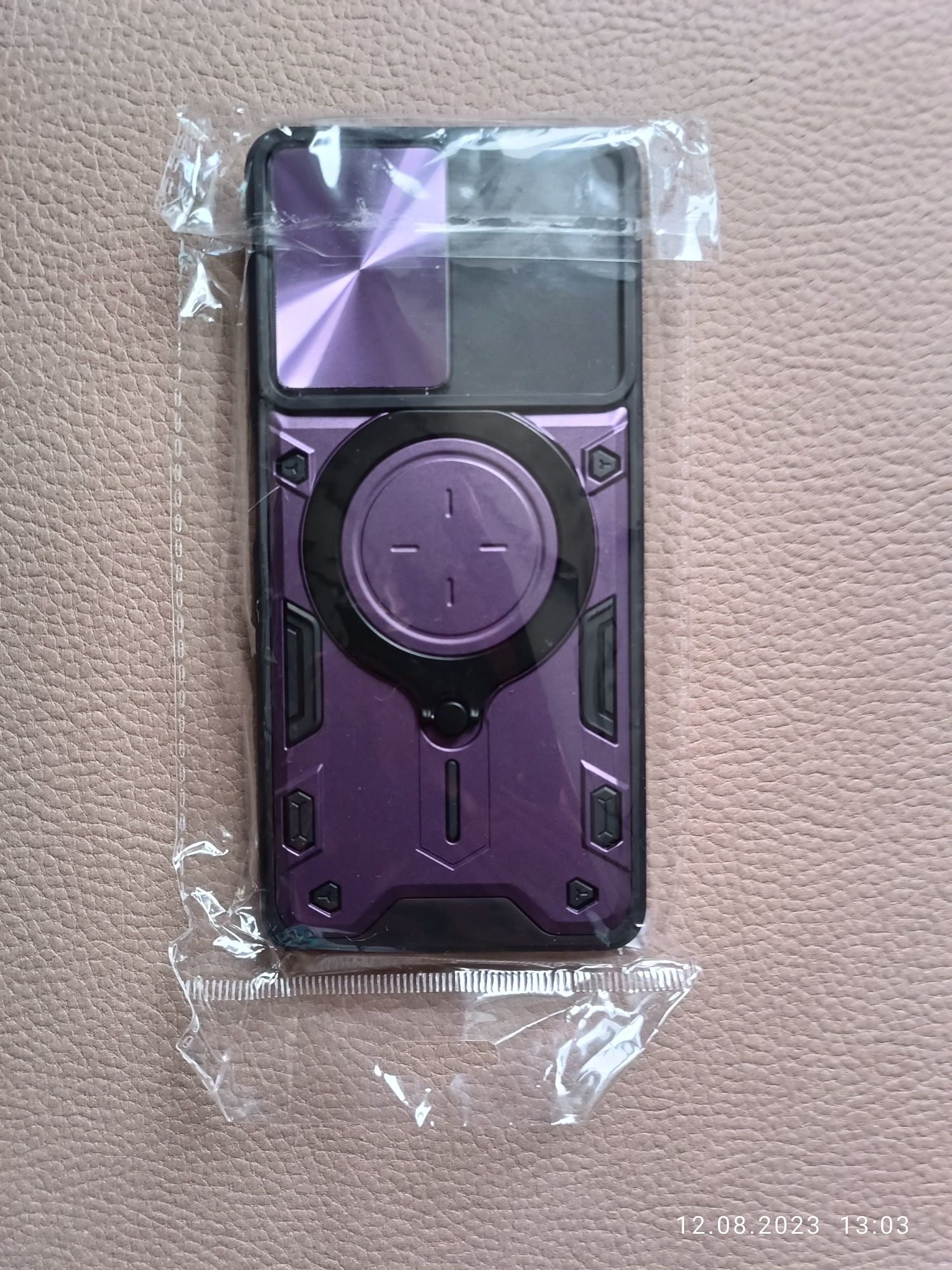 Защитный чехол с магнитом и кольцом  Xiaomi Redmi 12 pro 5g