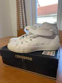 Converse All Stars White Leather 40