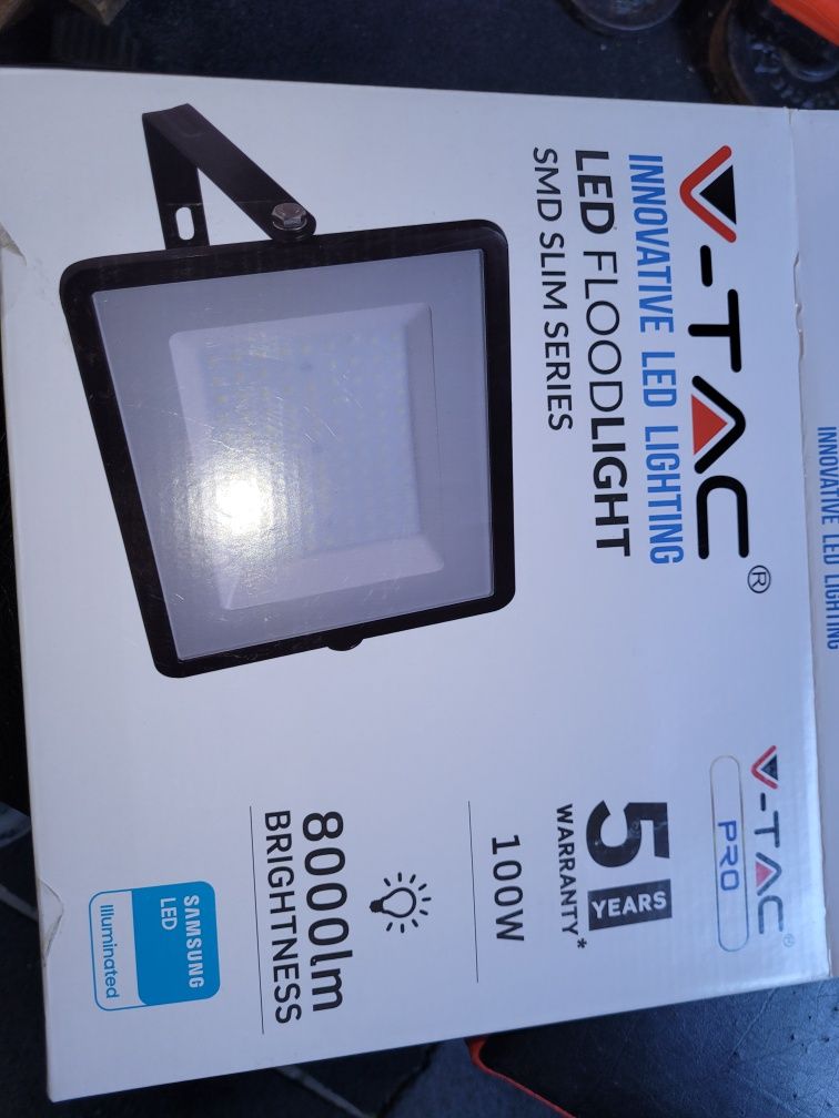 3 szt Naświetlacz halogen led 100 W ledfloodlight