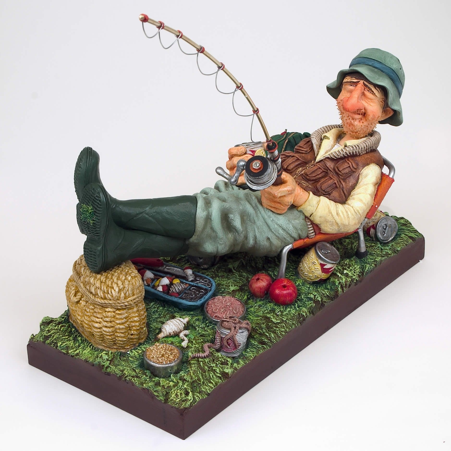 Рідкісна Колекційна Статуетка Рибак The Fisherman. Forchino