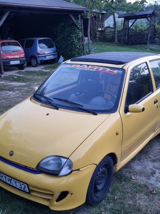 Fiat Seicento abarth sporting  1.1 mpi projekt