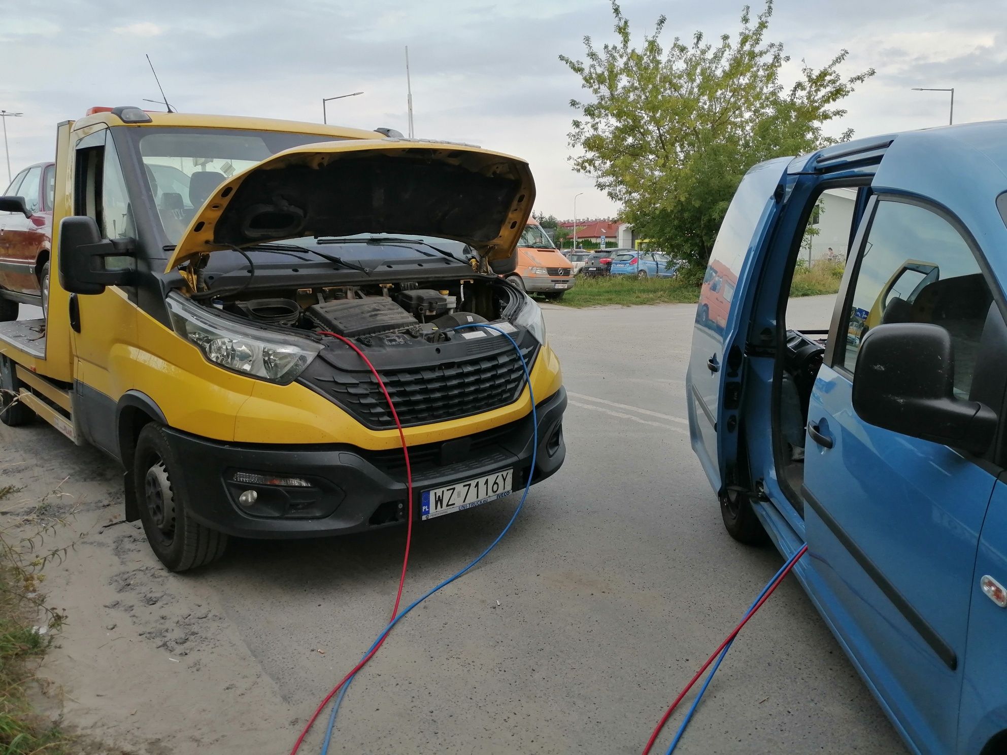 Mobilny serwis klimatyzacji samochodowej maszyny rolnicze i budowlane