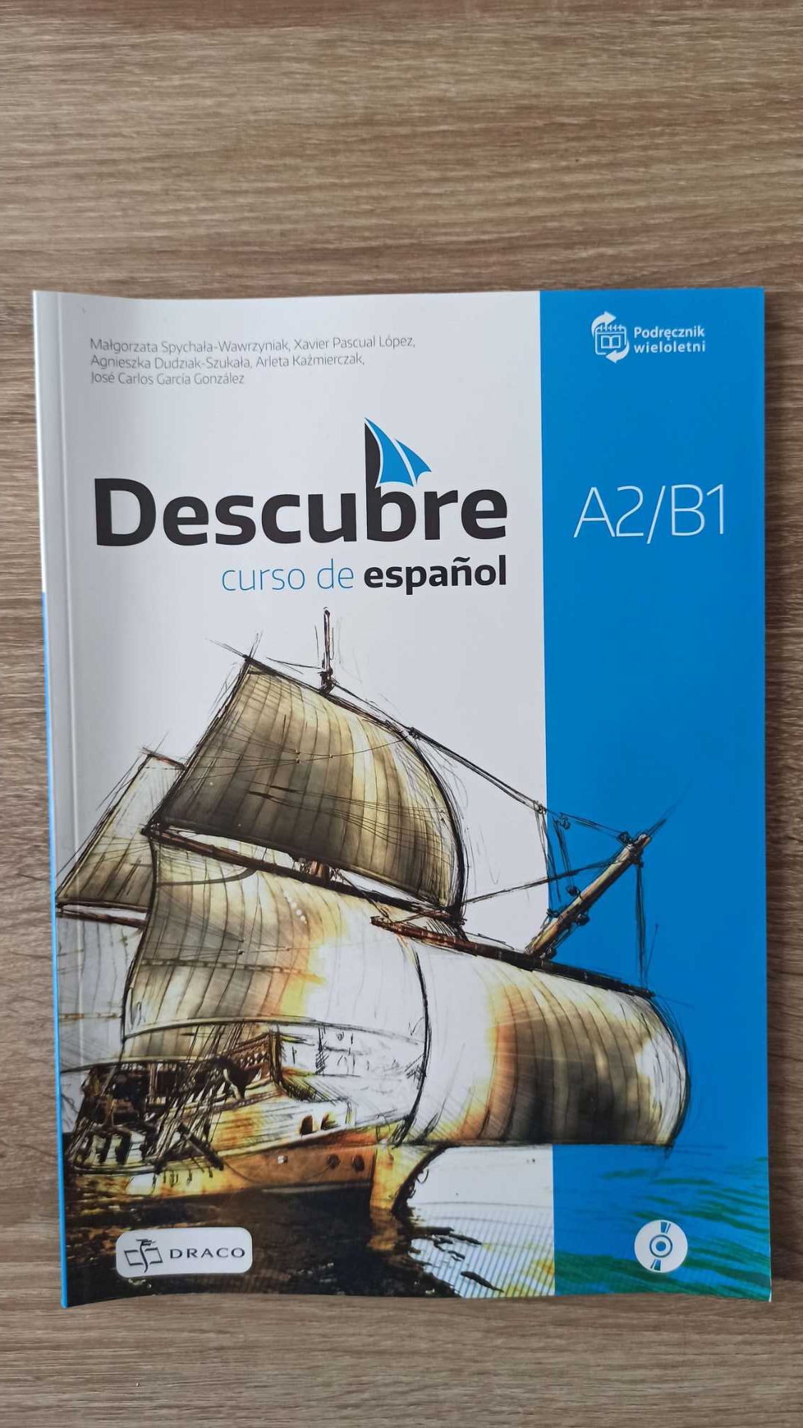 Podręcznik Descubre A2/B1, J. Hiszpański Liceum i Technikum