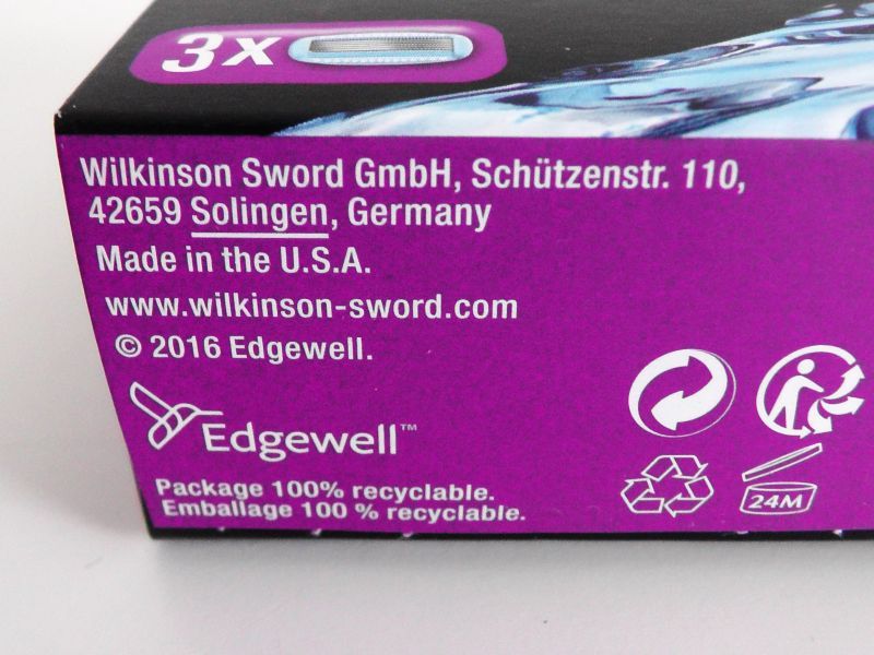 Wkłady Ostrza Nożyki WILKINSON Hydro Silk for Women op. 3szt.