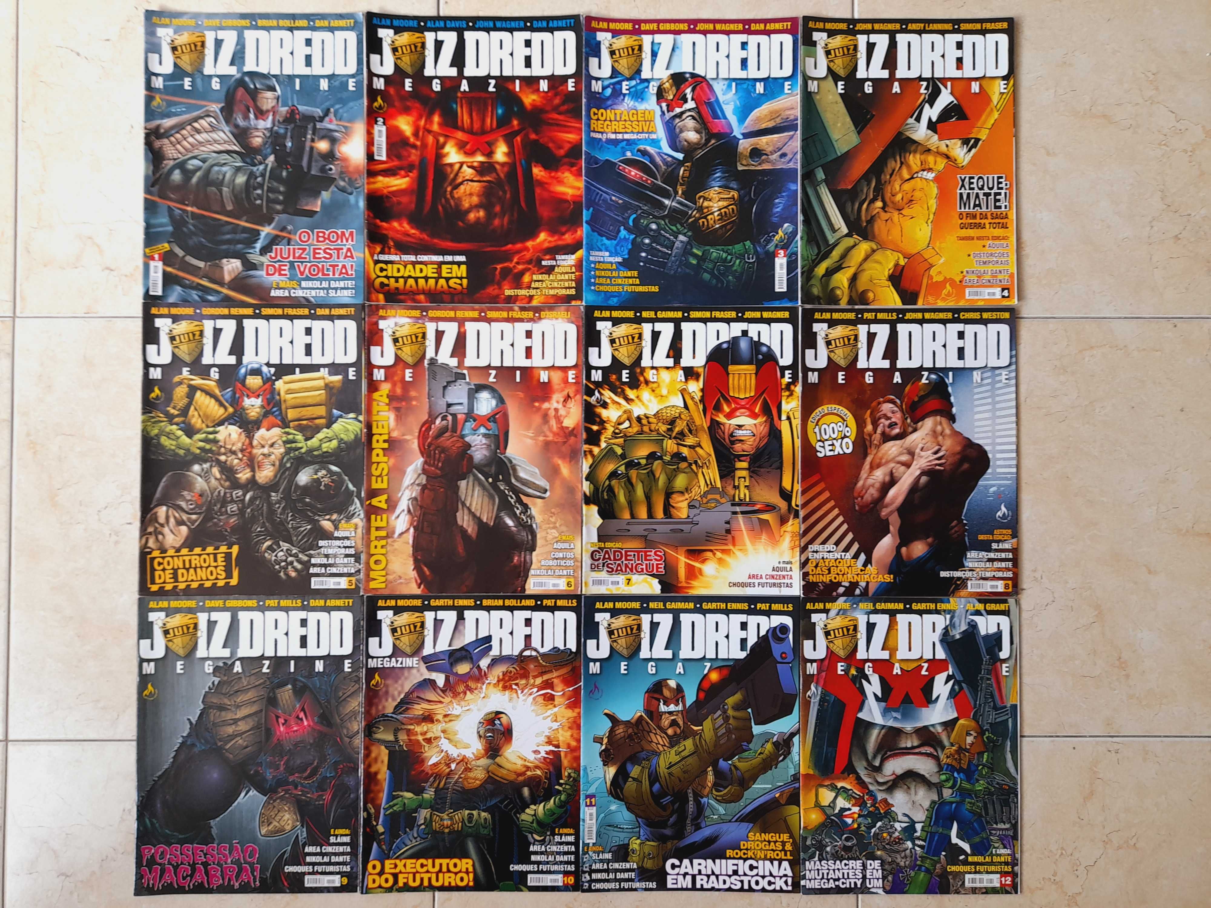 Juiz Dredd Megazine 1 a 12