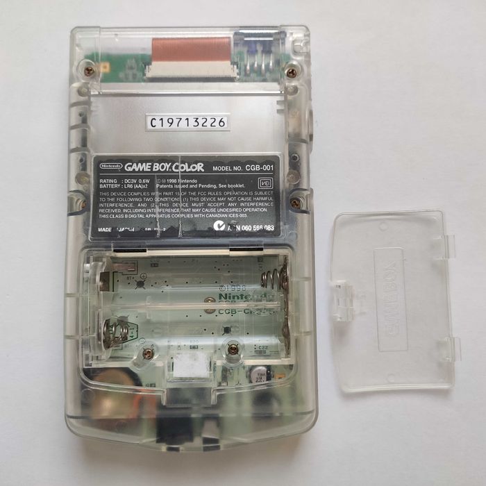 Game Boy Color Transparente