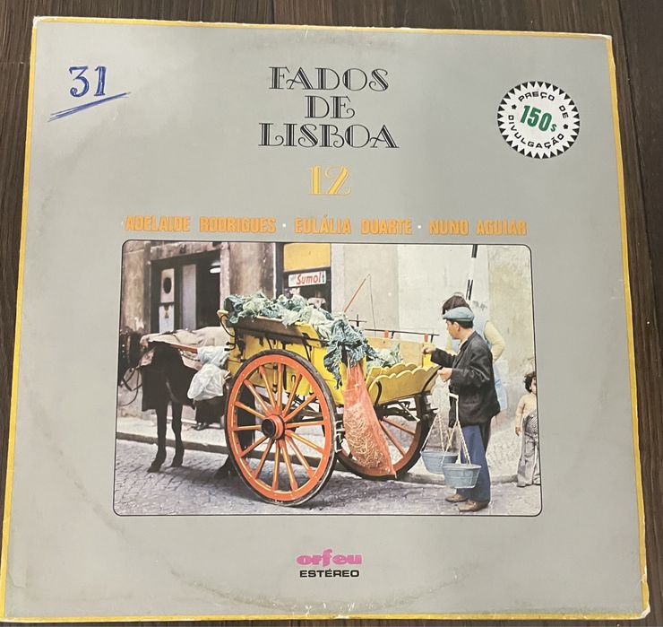 Discos de Vinil Portugueses - Fados de Lisboa, Marchas Populares, etc