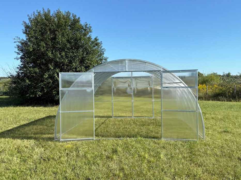 Szklarnia z poliwęglnu 4m Maxi (4x4m, 4x6m, 4x8m, 4x10m,4x12m)