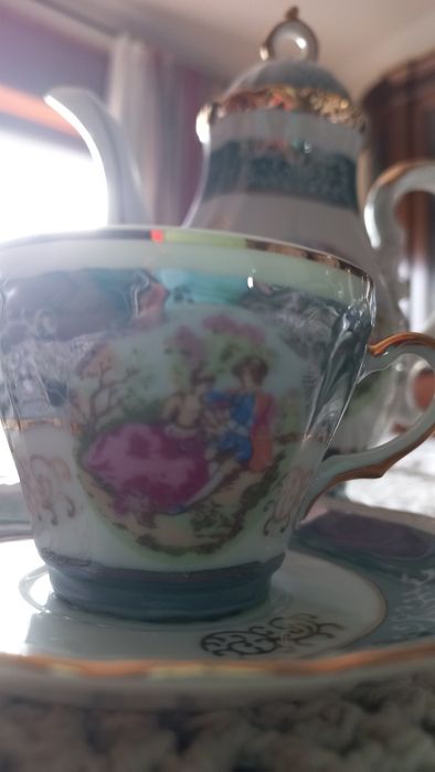 Conjunto de café louça japonesa