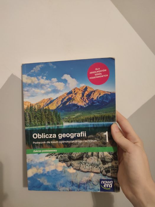 oblicza geografii 1 zakres podstawowy nowa era  podręcznik