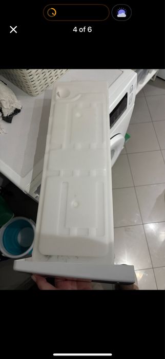 Máquina se secar roupas Samsung com resercatório