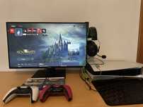 Setup: PS5 + Monitor 165Hz + acessorios