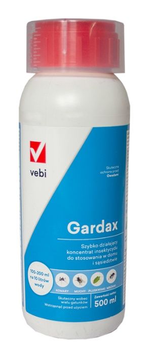 Środek owadobójczy GARDAX 500 ml na komary muchy mrówki pchły osy