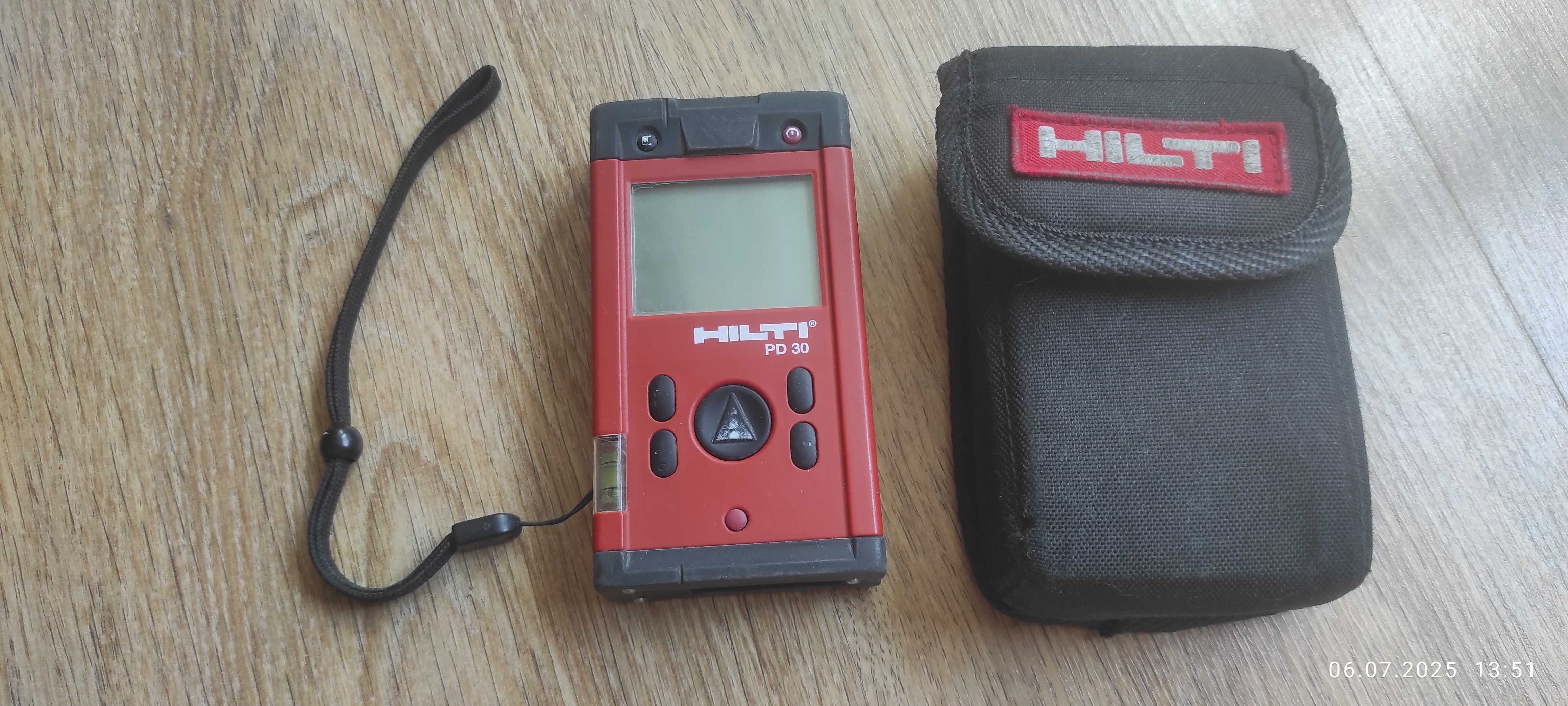 Лазерна рулетка далекомір Hilti PD 30