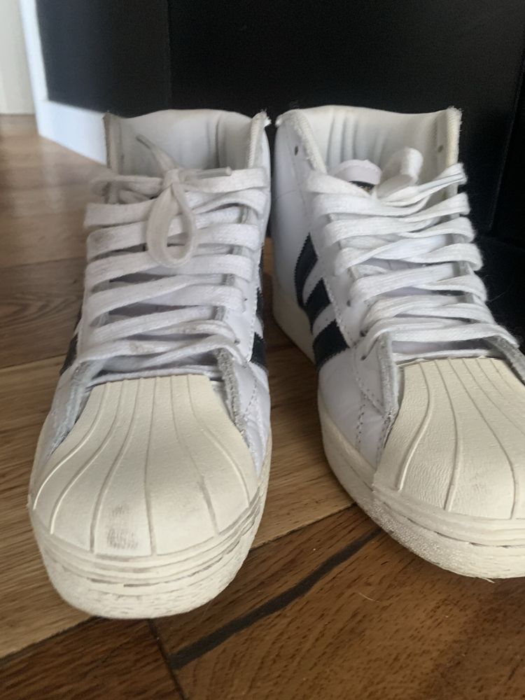 Sneakersy/buty sportowe Adidas r.38 na ukrytym koturnie