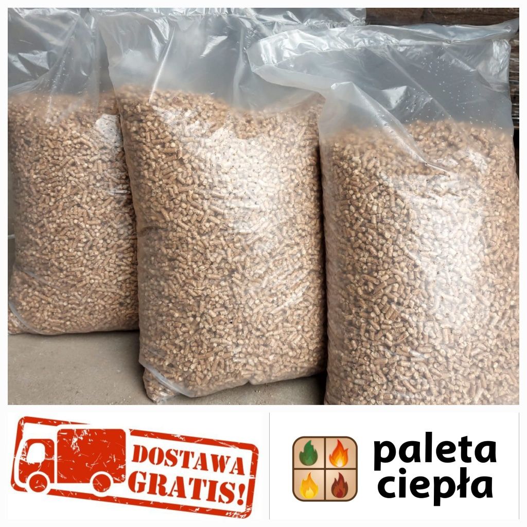 OKAZJA Pellet pelet drzewny sosnowy 6mm 1005 kg HIT