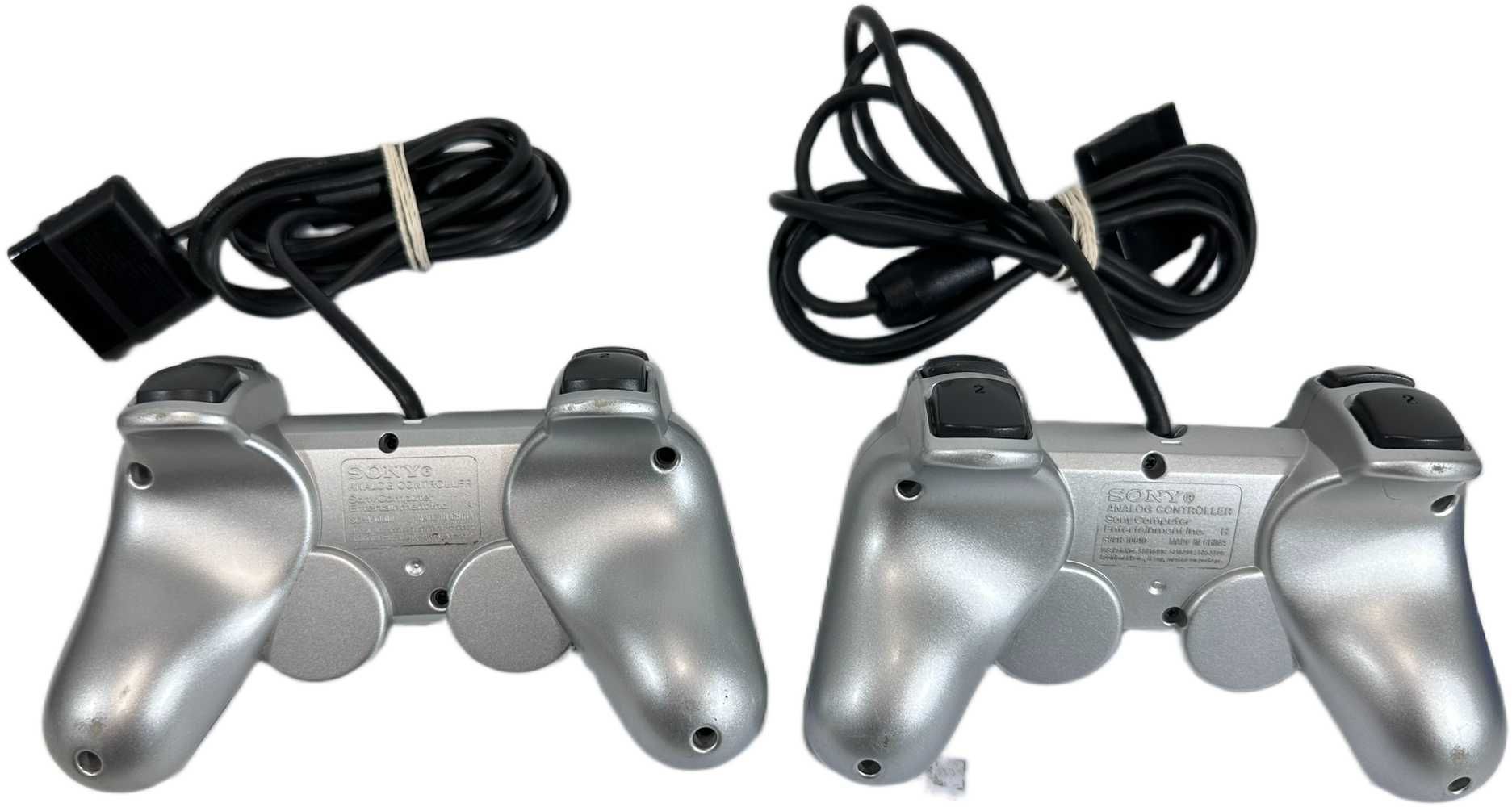 Konsola Playstation 2 slim retro + kable, dwa pady, trzy gry