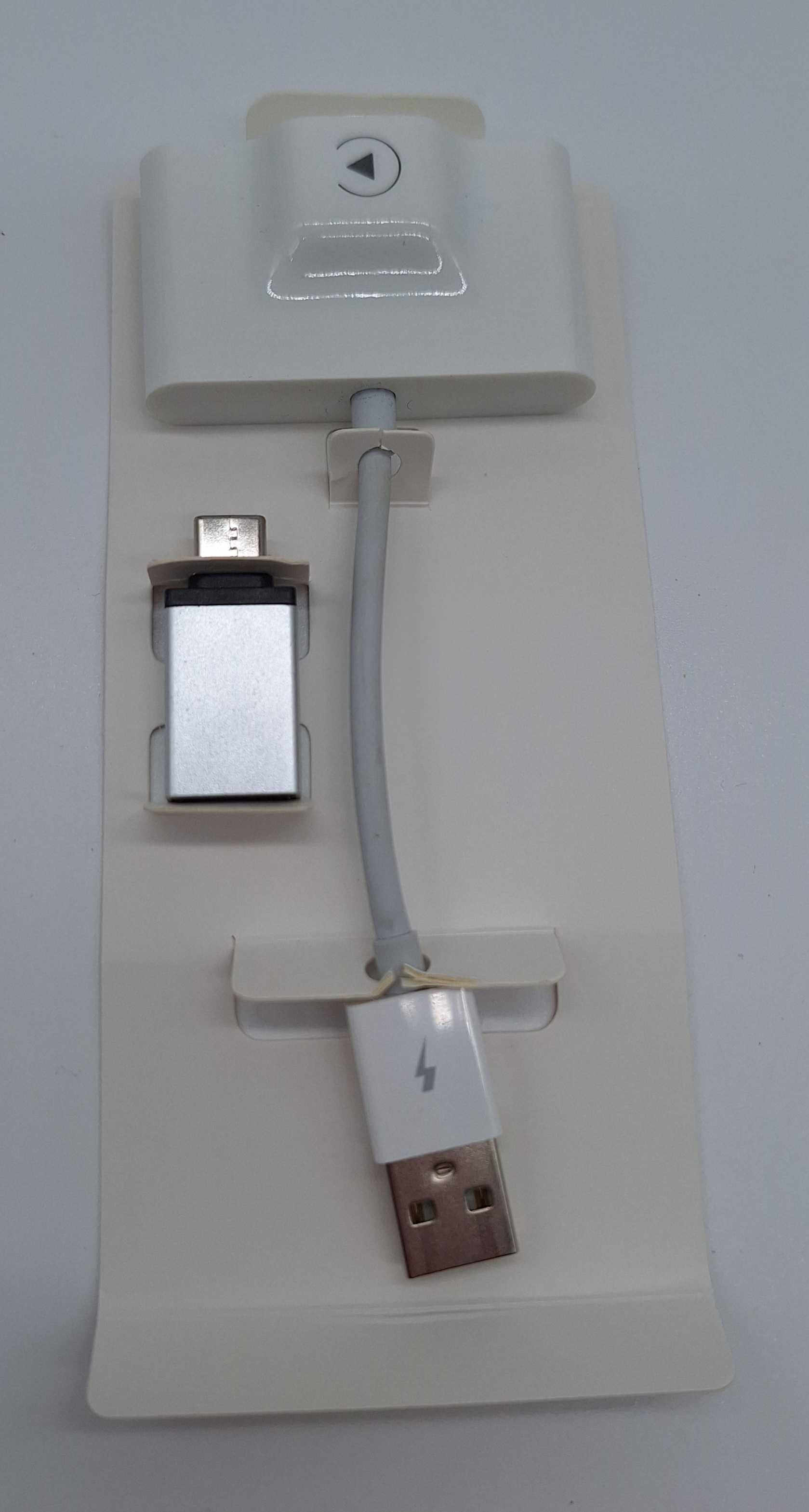 Bezprzewodowy adapter carplay ios wi-fi/bluetooth biały