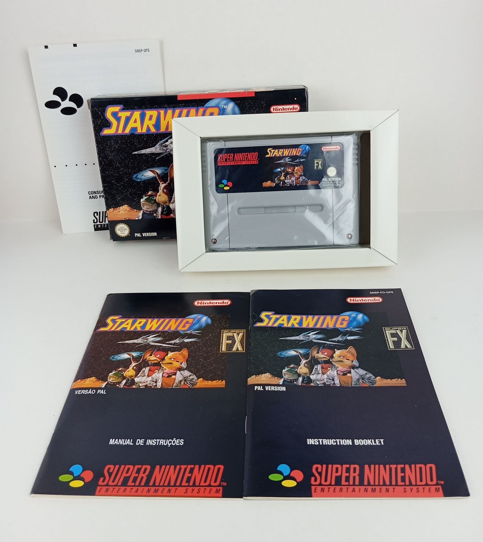Starwing super nintendo versão PAL