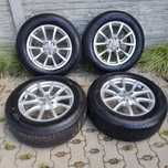 4x 8x18 ET39 5x112 Piasta 66,6 Komplet kół aluminiowych z oponami letnimi Audi Q5