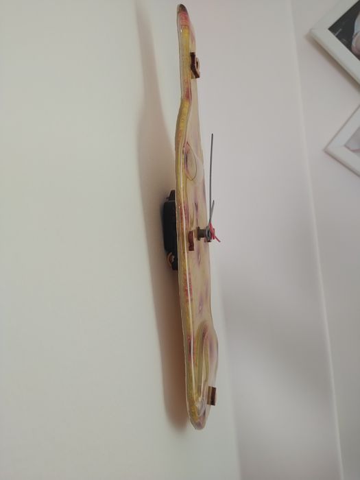 Relógio decorativo vidro garrafa casa quarto apartamento vivenda carro