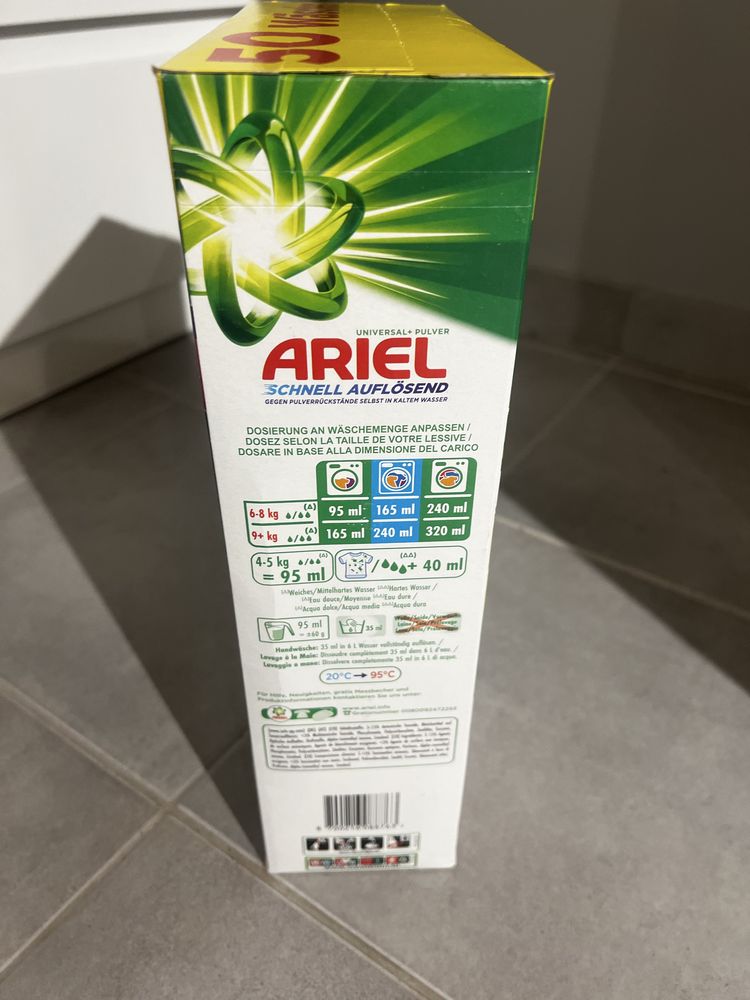 Proszek do prania Ariel 50 prań