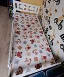 Łóżko z materacem dla dziecka Ikea