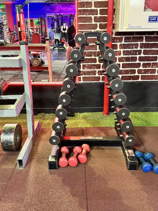 Гантельний ряд 3-10 кг