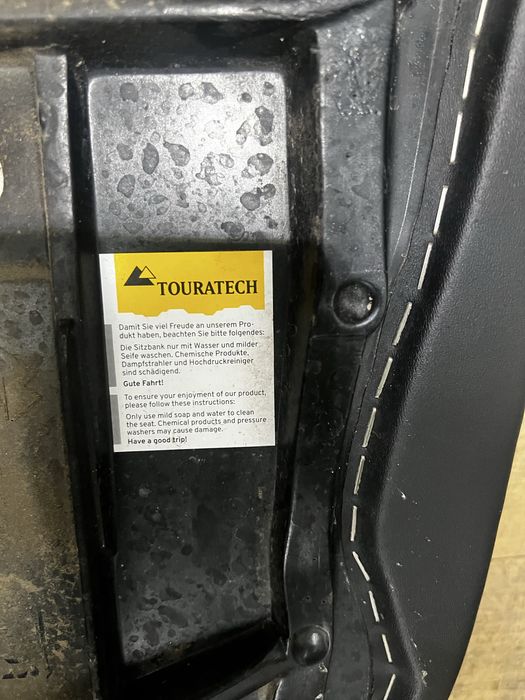 Сидушка мото BMW r1200gs, r1250gs Touratech